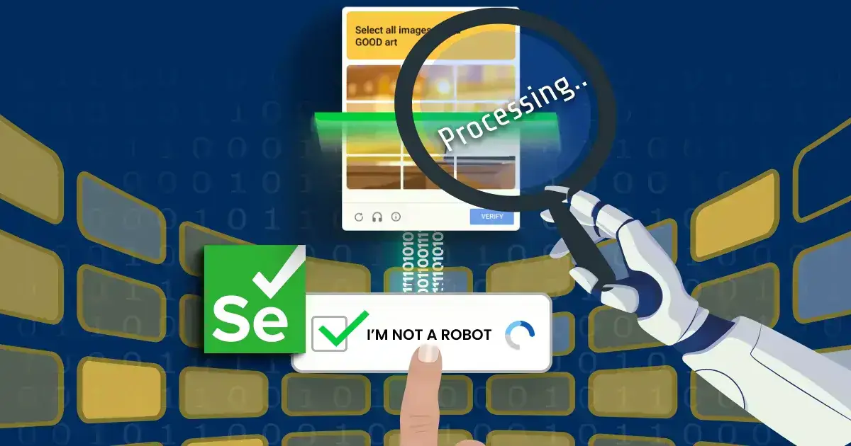 Selenium CAPTCHA solver