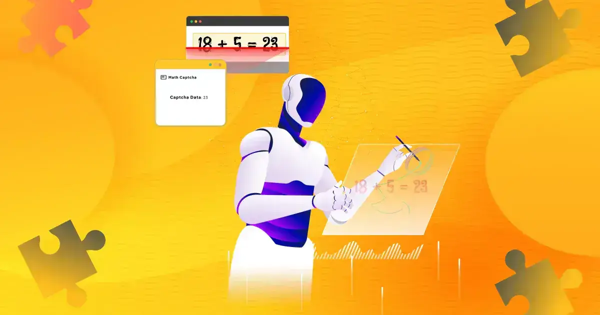 math CAPTCHA solver