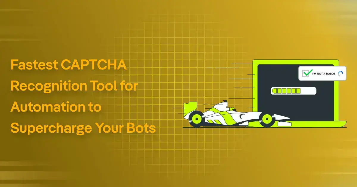fastest CAPTCHA recognition tool for automation