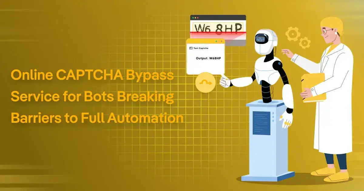 online CAPTCHA bypass service for bots