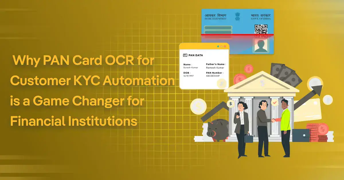 pan card ocr for customer kyc automation