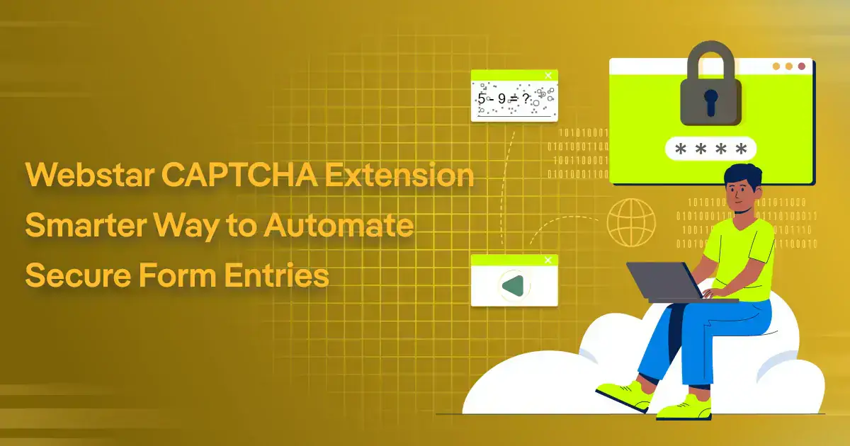 webstar CAPTCHA Extension