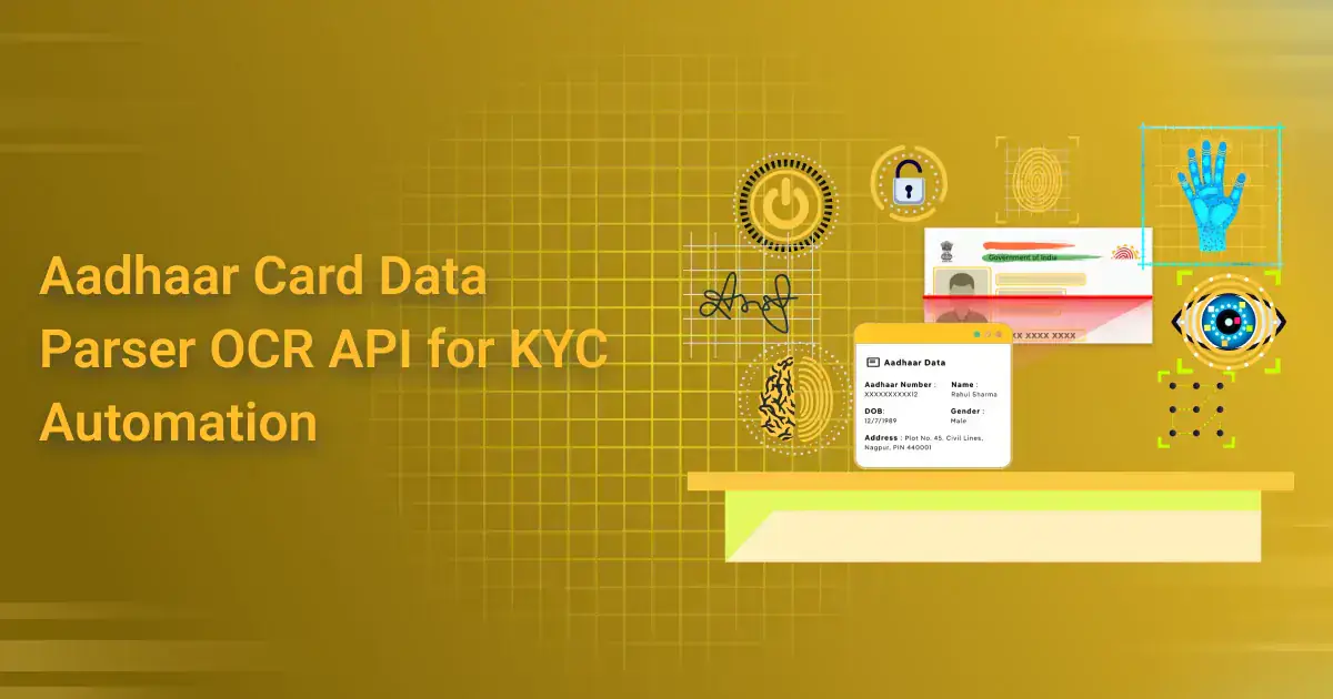 aadhaar card data parser ocr api