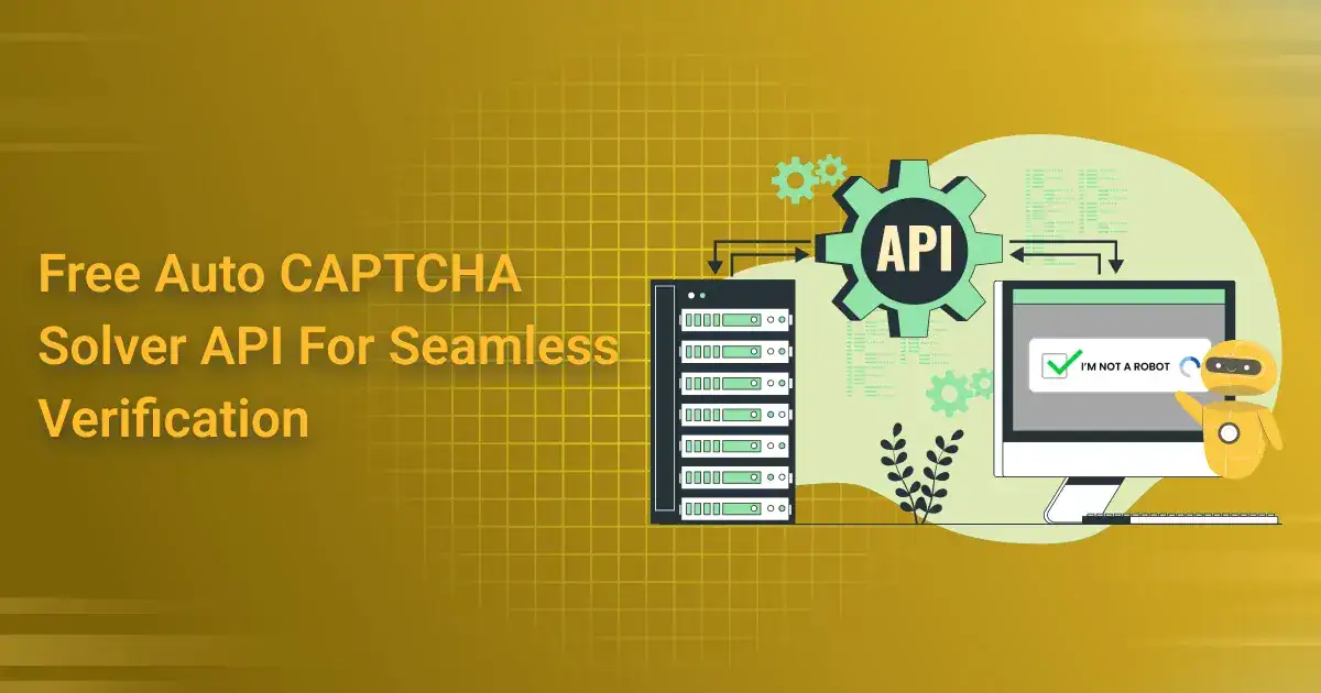 Auto CAPTCHA solver API for seamless verification processes.