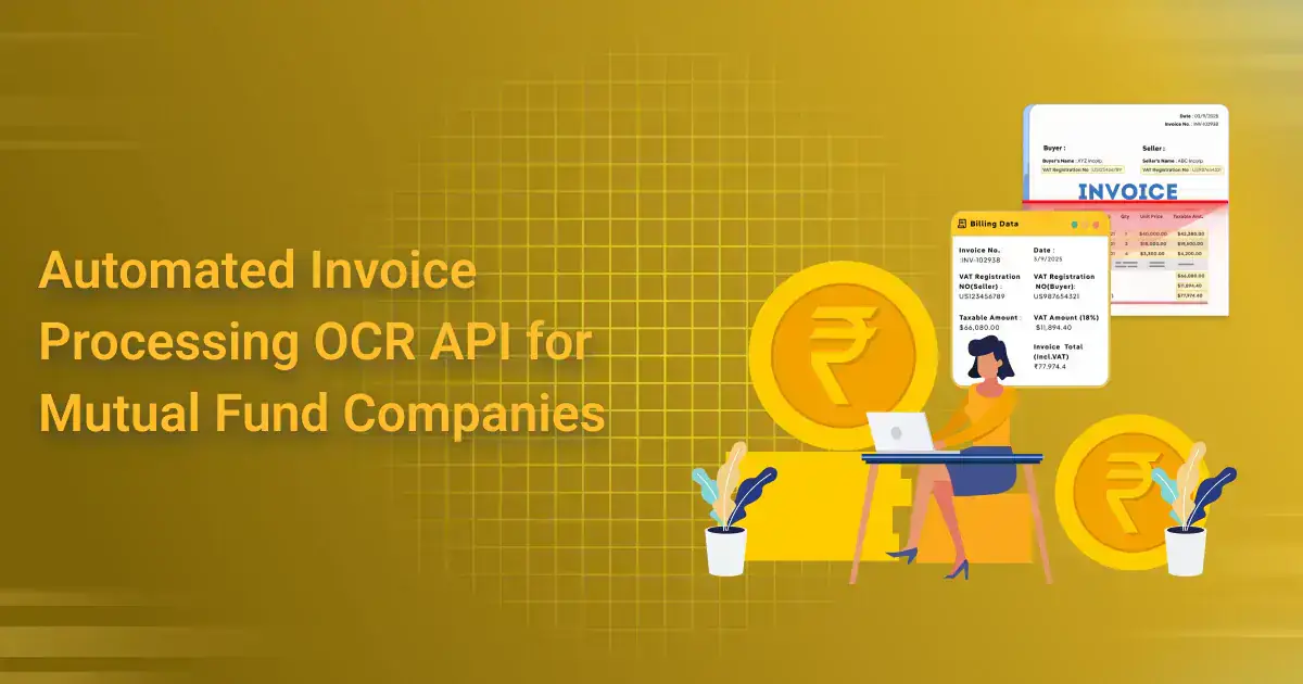 Automated Invoice Processing OCR API for Mutual Fund Companies