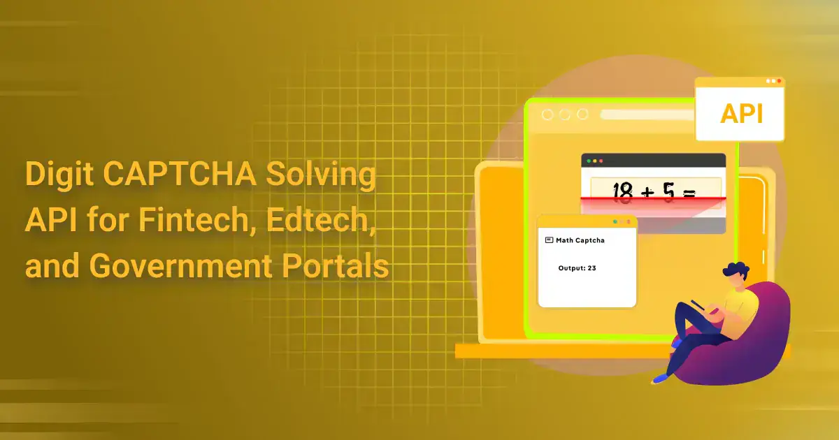 Digit CAPTCHA Solving API for Fintech, Edtech, and Government Portals