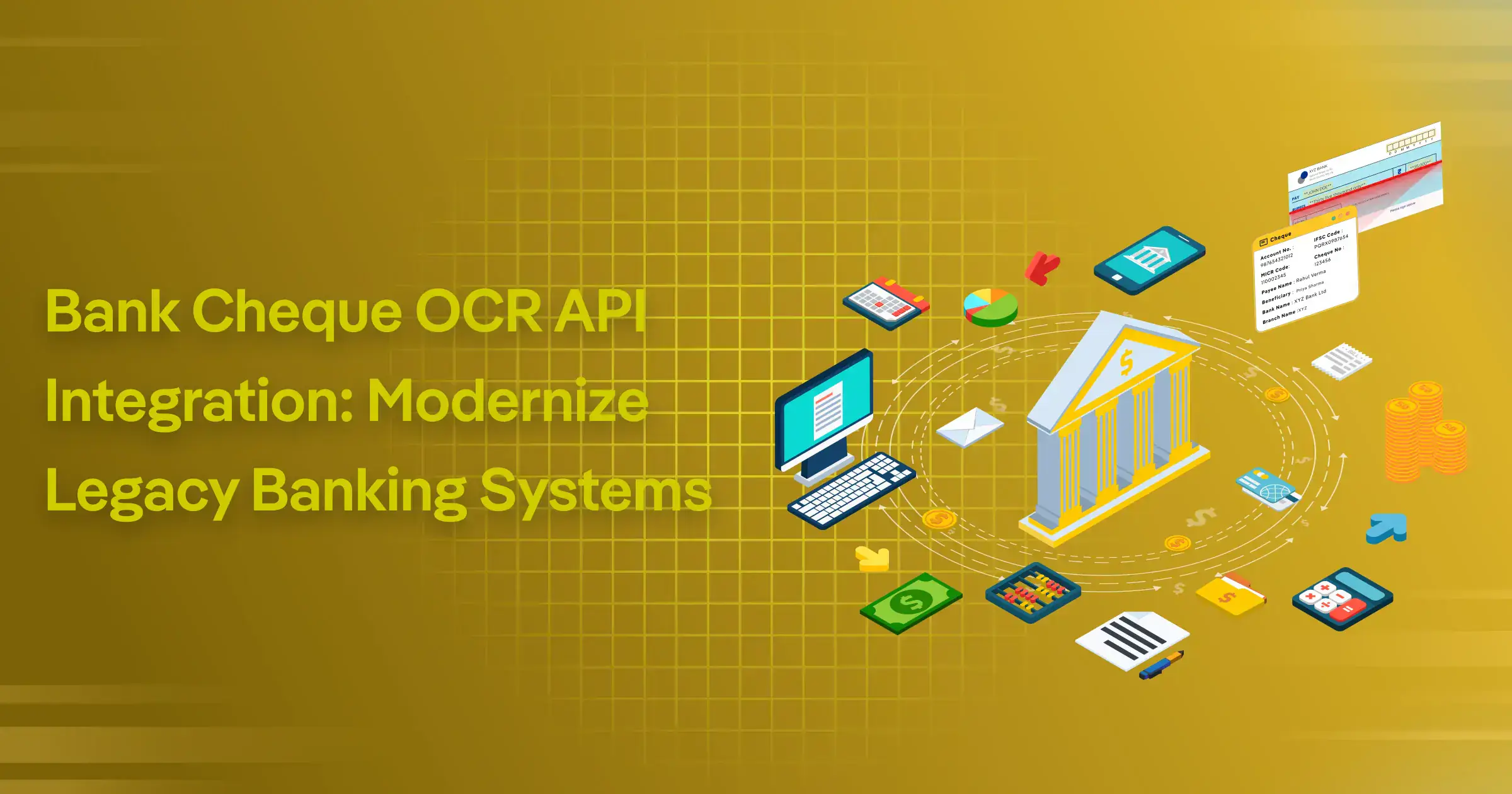 Bank Cheque OCR API Integration: Modernize Legacy Banking Systems