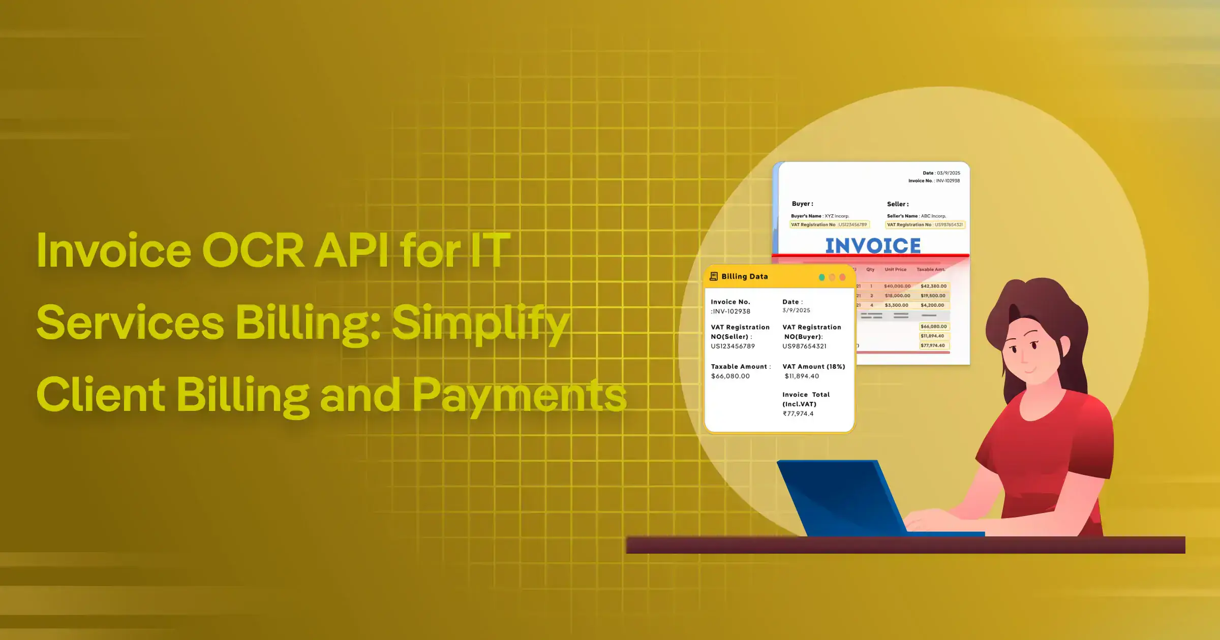 Invoice OCR API for IT Services Billing: Simplify Client Billing and Payments