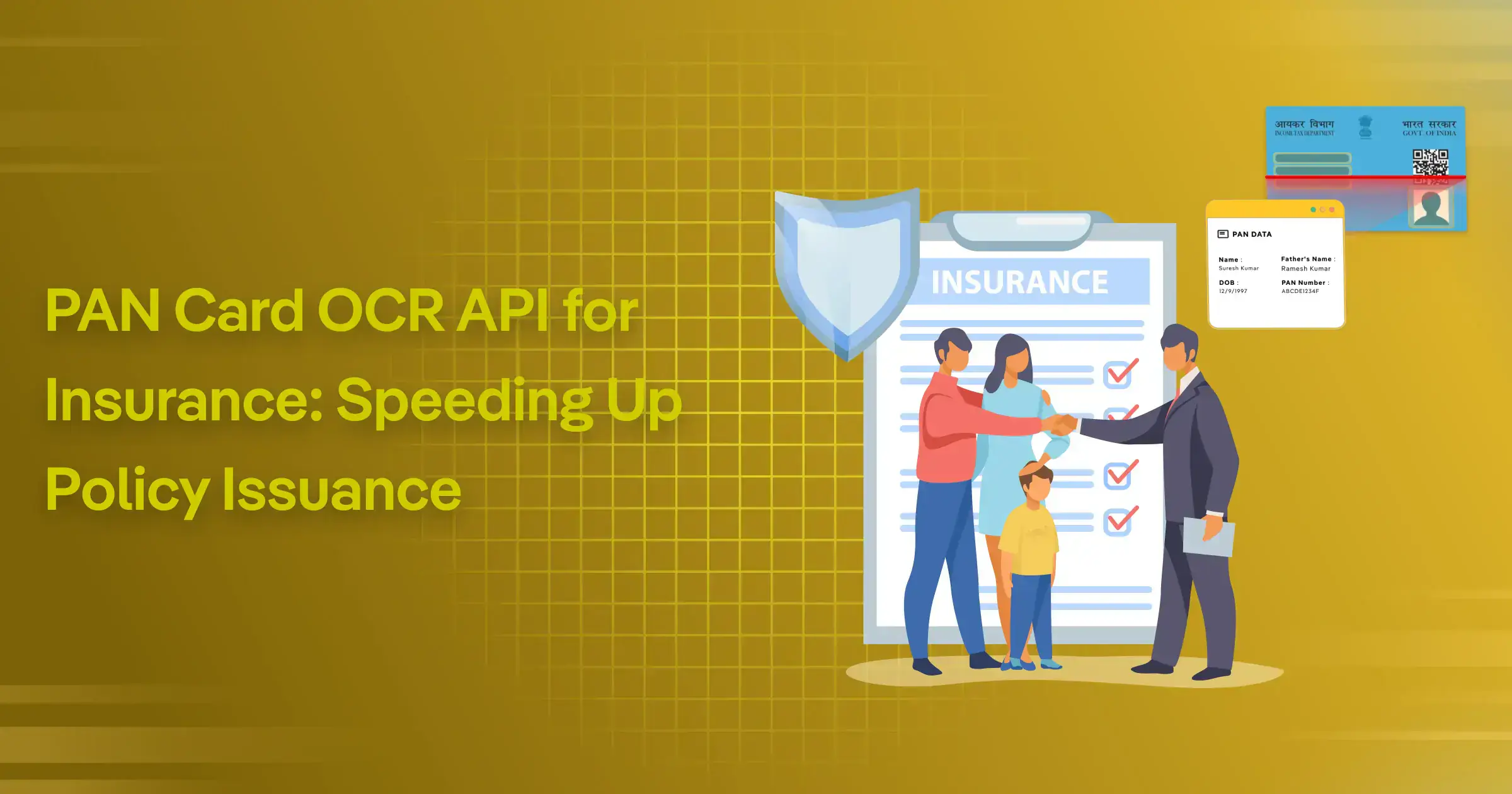 PAN Card OCR API for Insurance: Speeding Up Policy Issuance