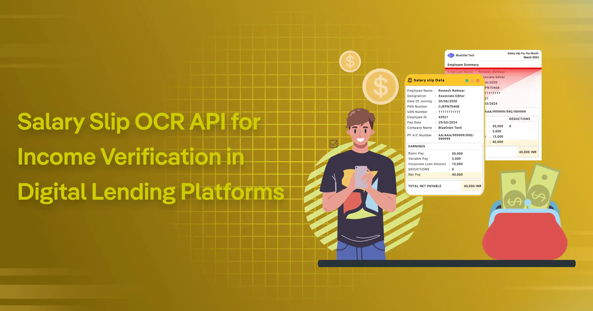 Salary Slip OCR API for Income Verification in Digital Lending Platforms
