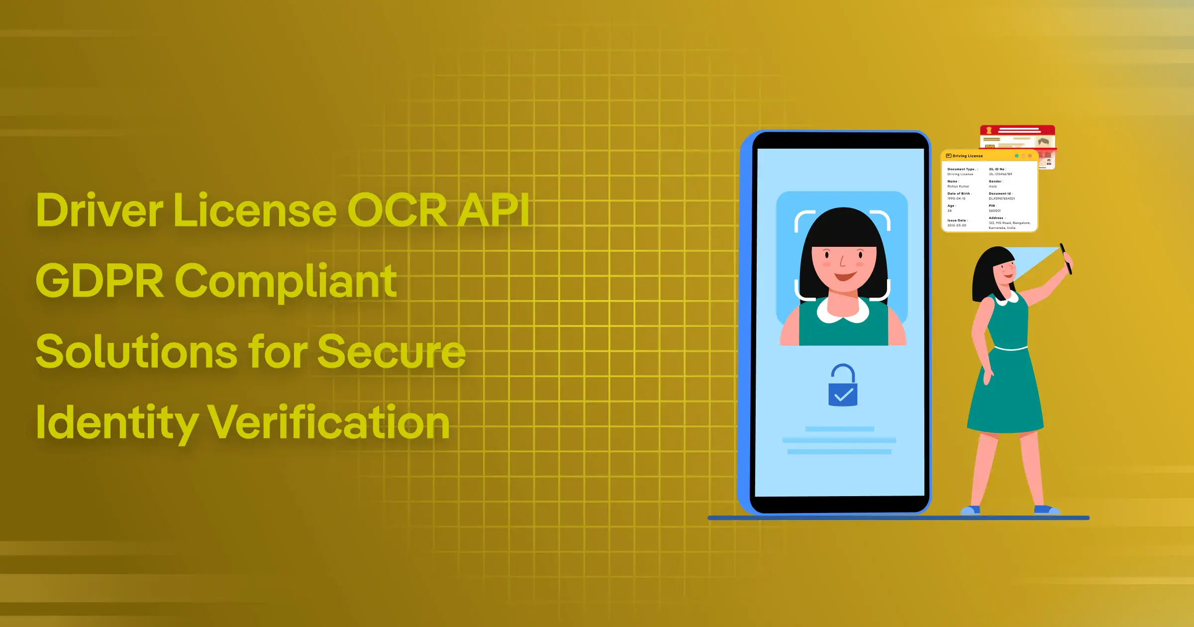 Driver License OCR API GDPR Compliant Solutions for Secure Identity Verification