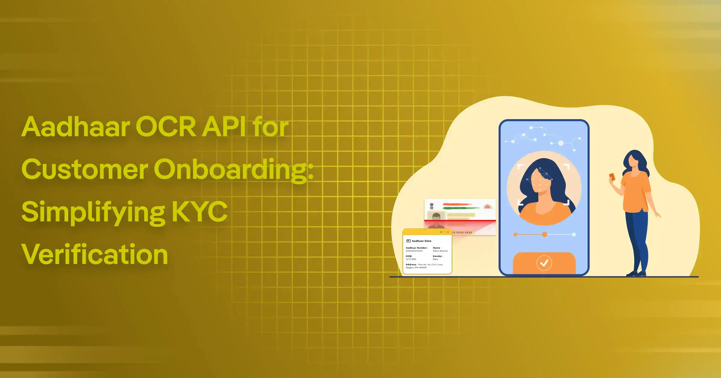 Aadhaar OCR API for Customer Onboarding: Simplifying KYC Verification