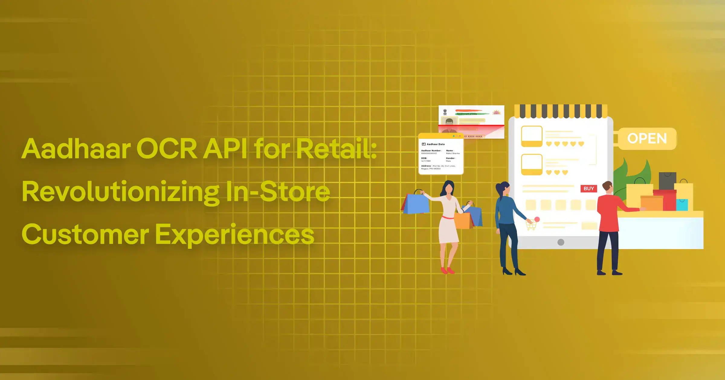 Aadhaar OCR API for Retail: Revolutionizing In-Store Customer Experiences