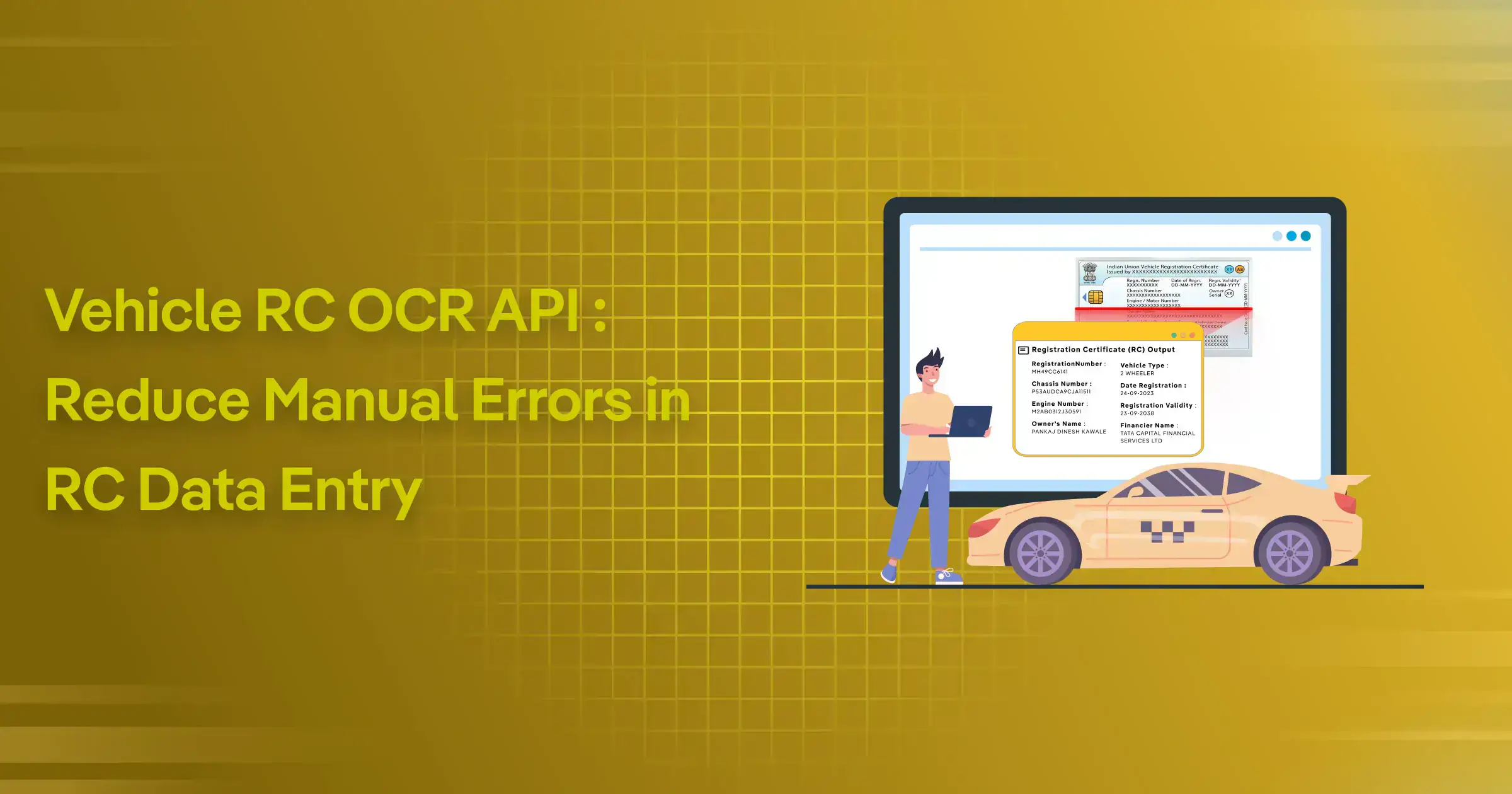 Best Vehicle RC OCR API: Reduce Manual Errors in RC Data Entry