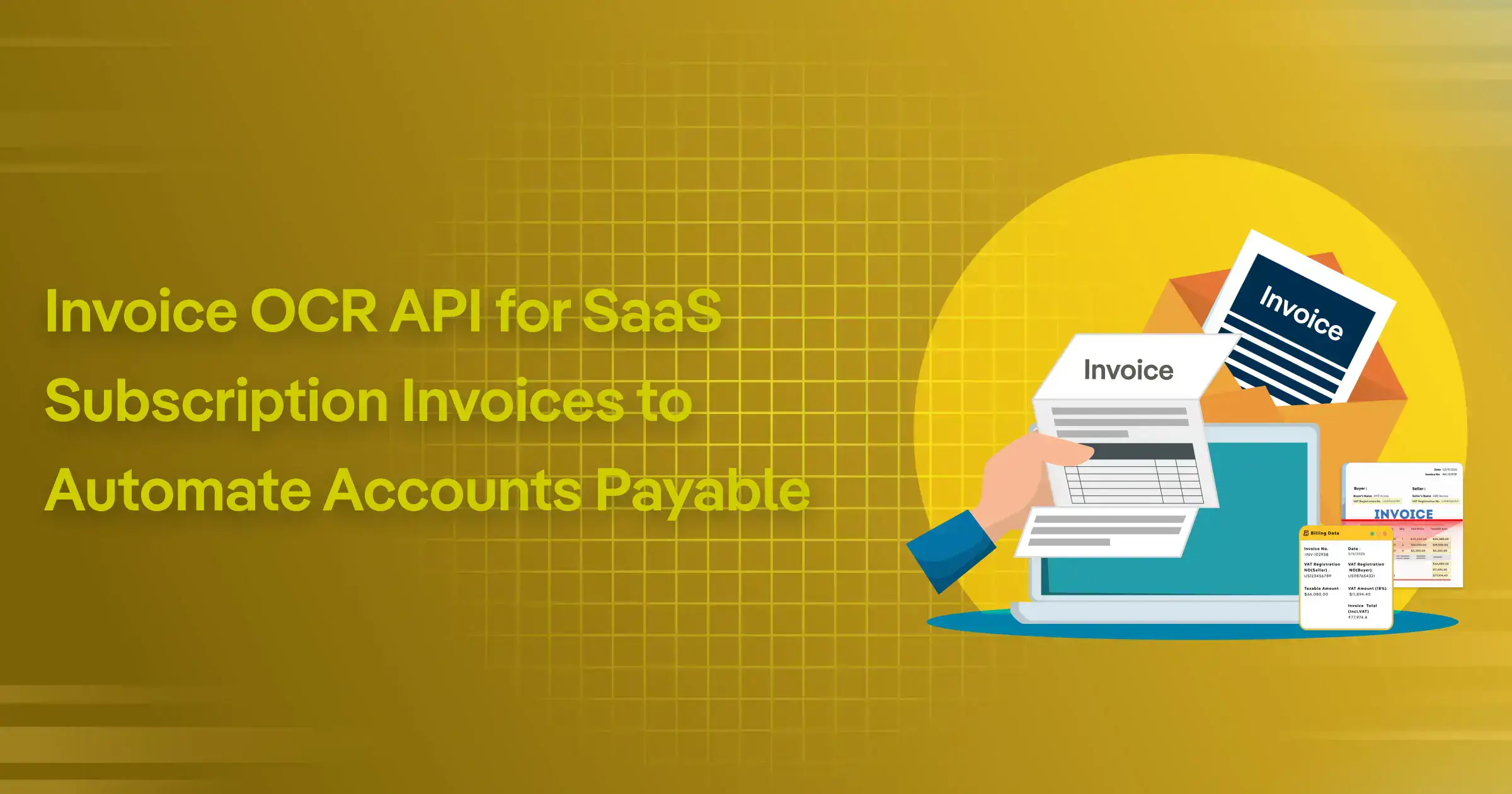 Invoice OCR API for SaaS Subscription Invoices to Automate Accounts Payable