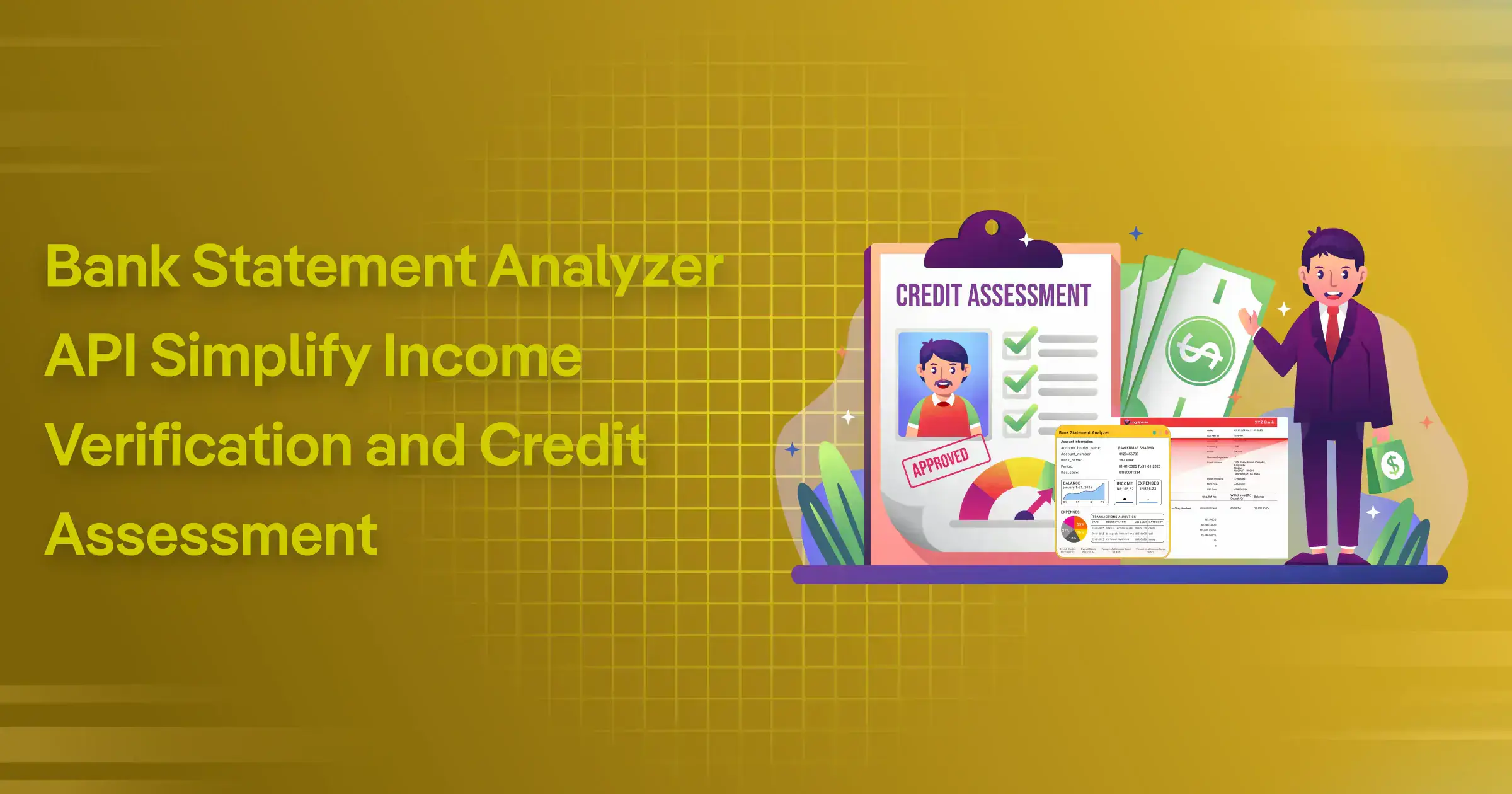 Bank Statement Analyzer API — Simplify Income Verification and Credit Assessment