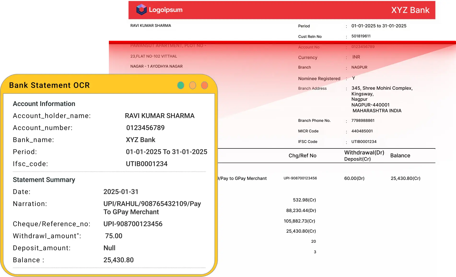 bank statement ocr api