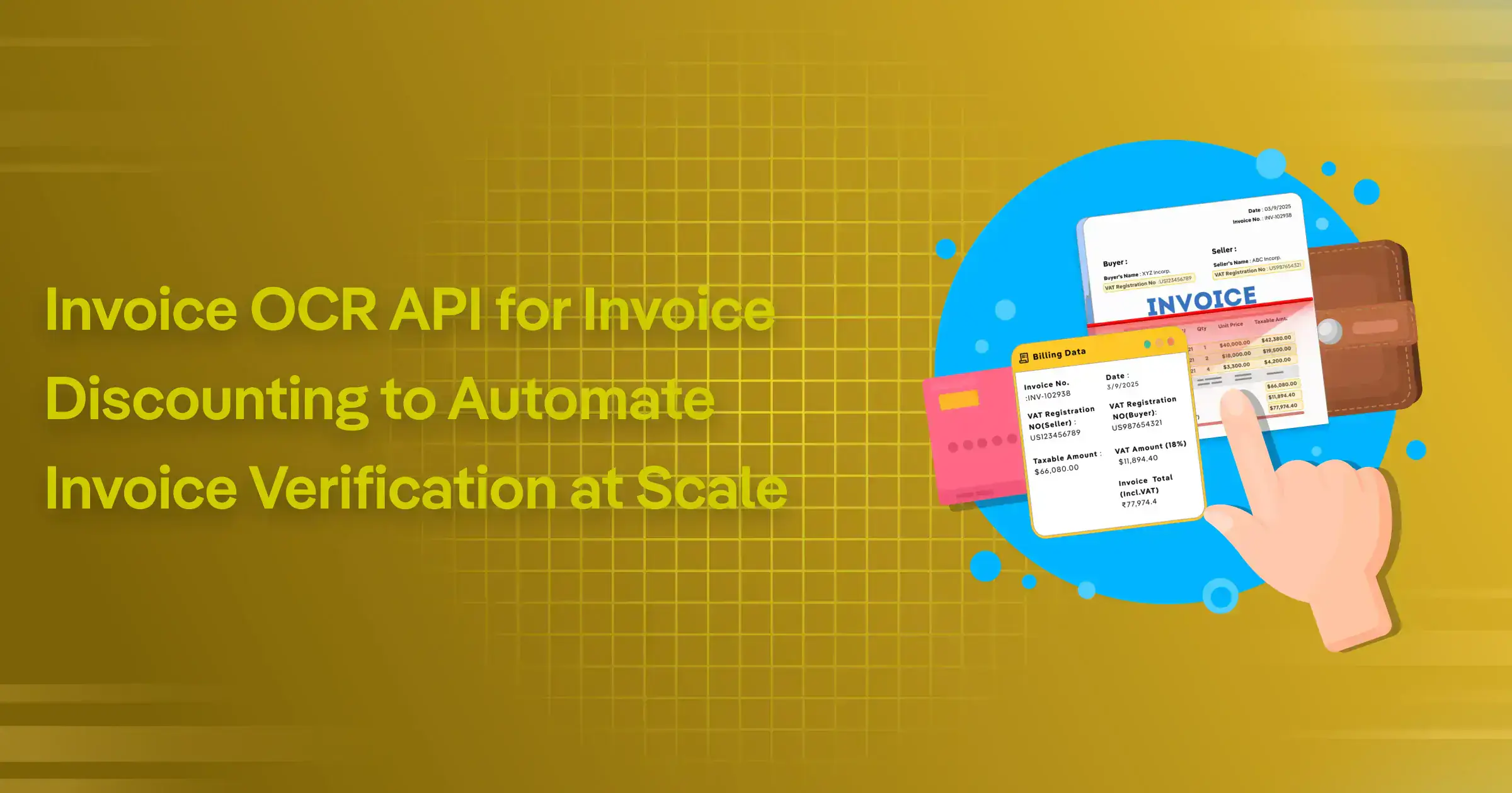 Invoice OCR API for Invoice Discounting to Automate Invoice Verification at Scale