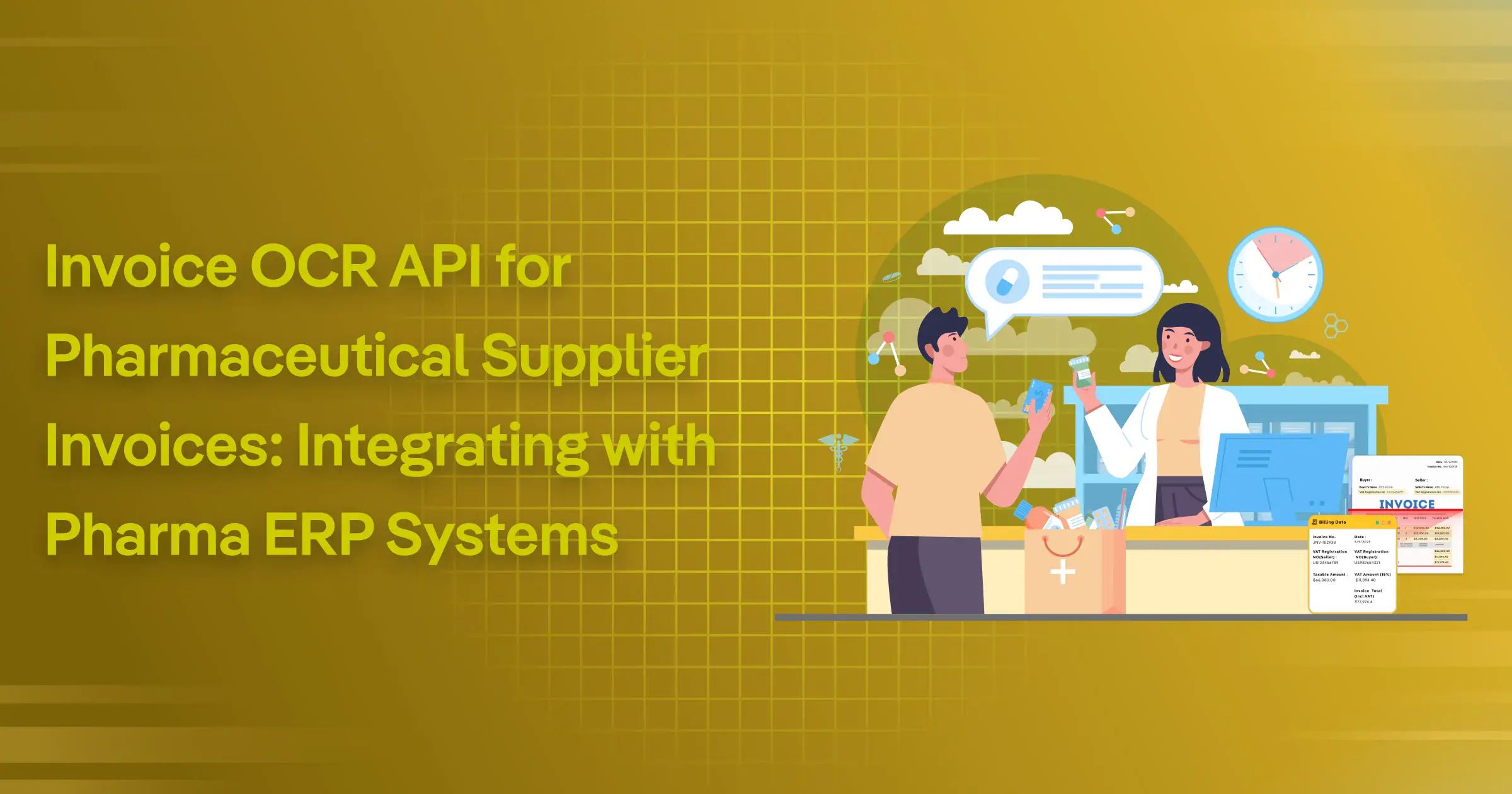 Invoice OCR API for Pharmaceutical Supplier Invoices: Integrating with Pharma ERP Systems