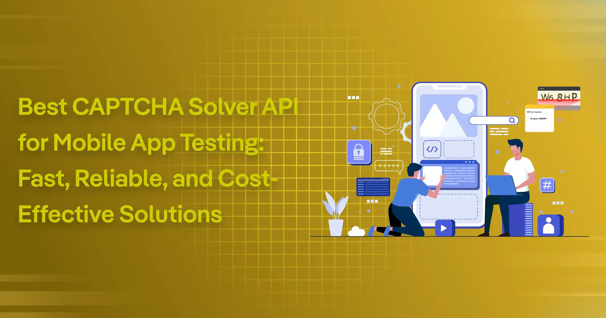 Best CAPTCHA Solver API for Mobile App Testing: Fast, Reliable, and Cost-Effective Solutions