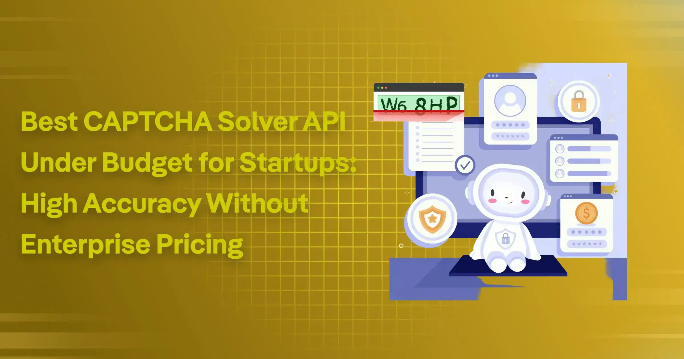 Best CAPTCHA Solver API Under Budget for Startups: High Accuracy Without Enterprise Pricing