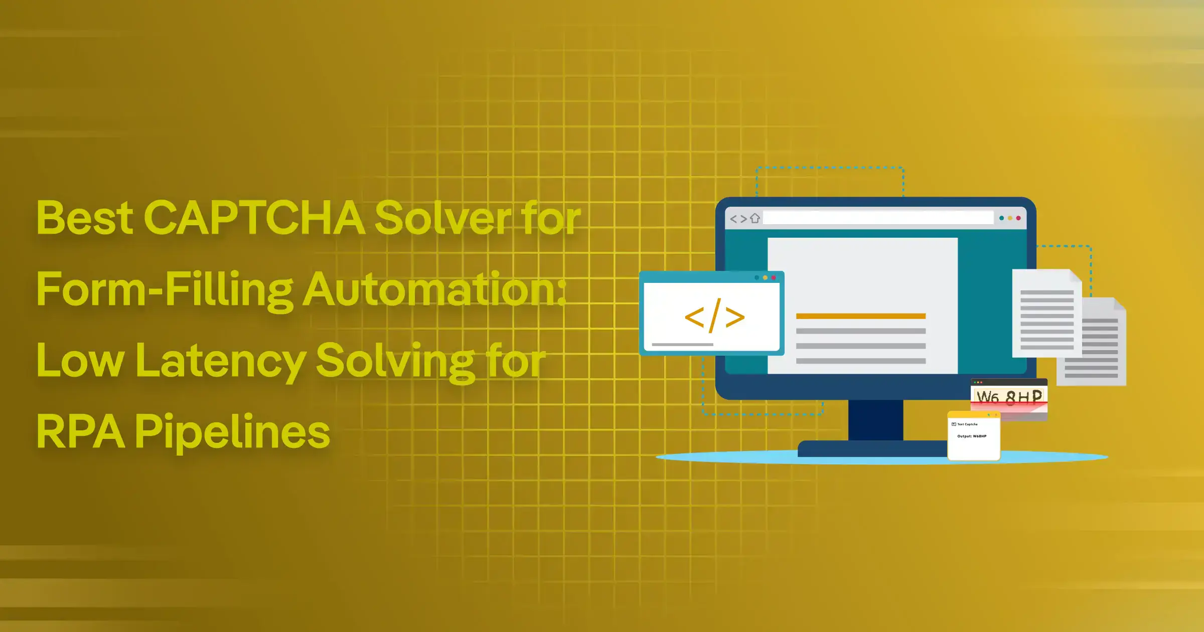 Best CAPTCHA Solver for Form-Filling Automation: Low Latency Solving for RPA Pipelines