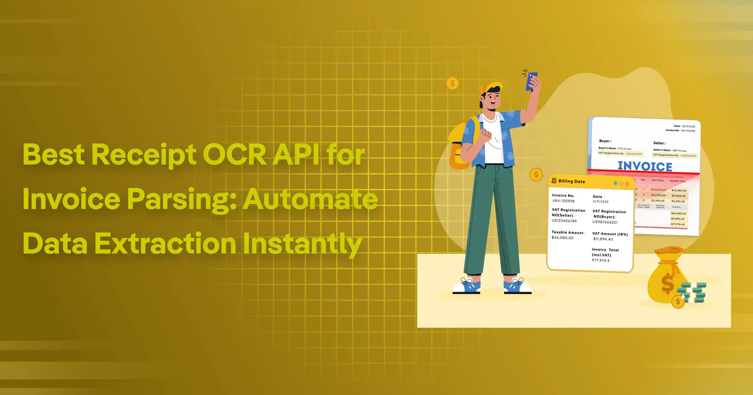 best receipt ocr api for invoice parsing