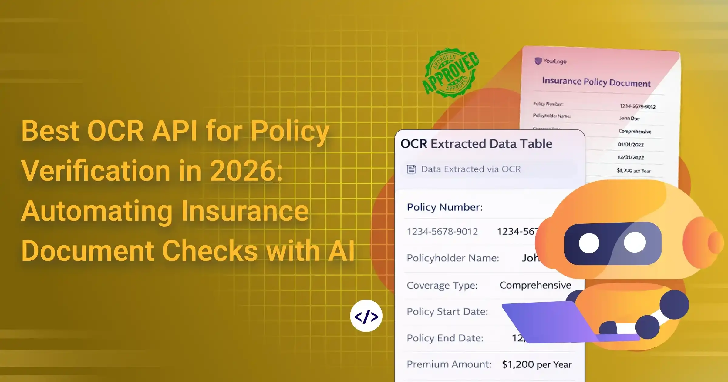 best ocr api for policy verification in 2026
