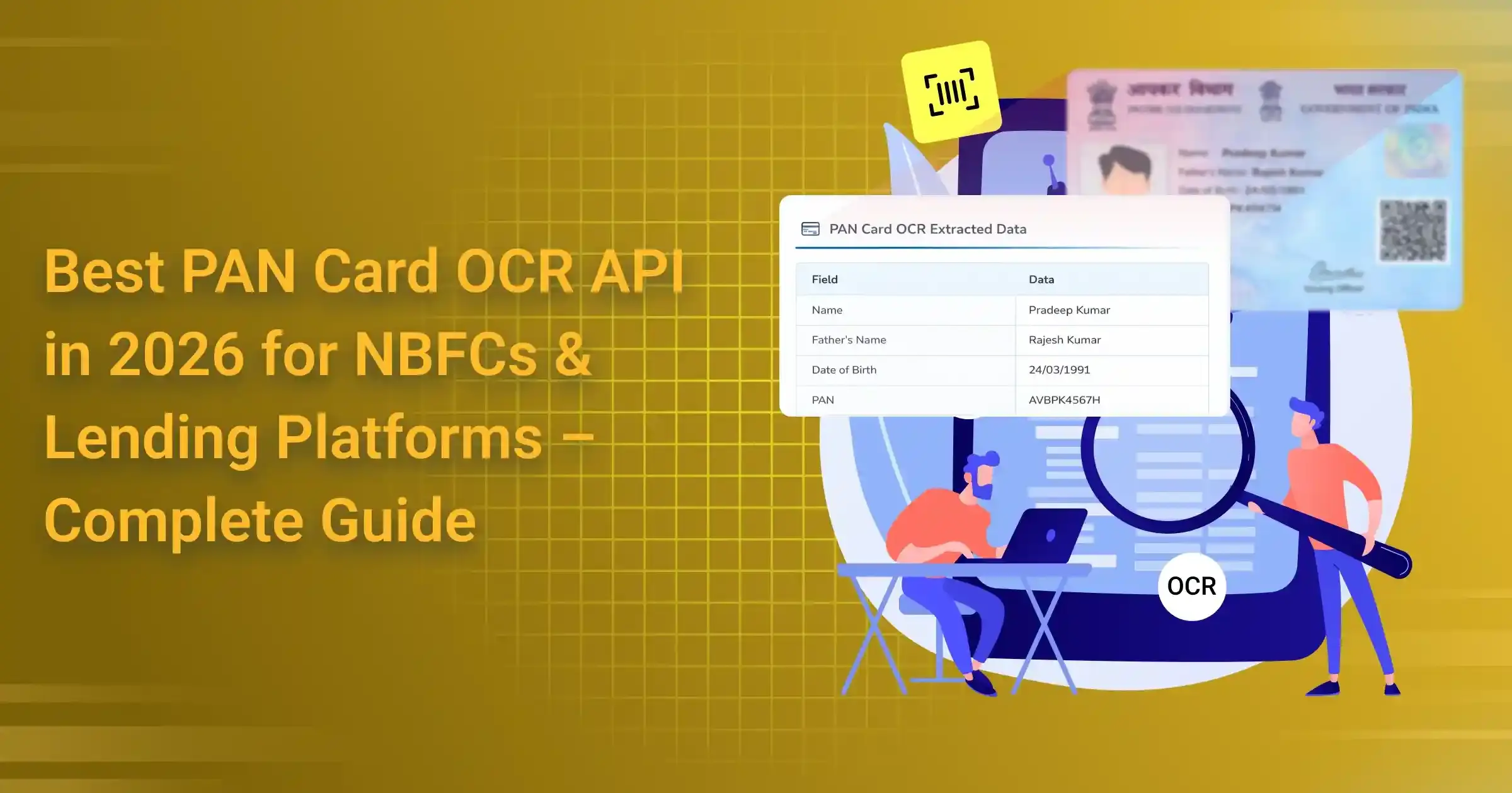 best pan card ocr api in 2026 for nbfcs & lending platforms