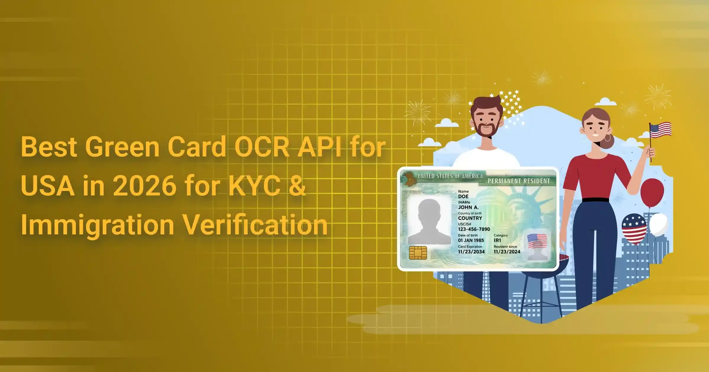 Best Green Card OCR API for USA in 2026