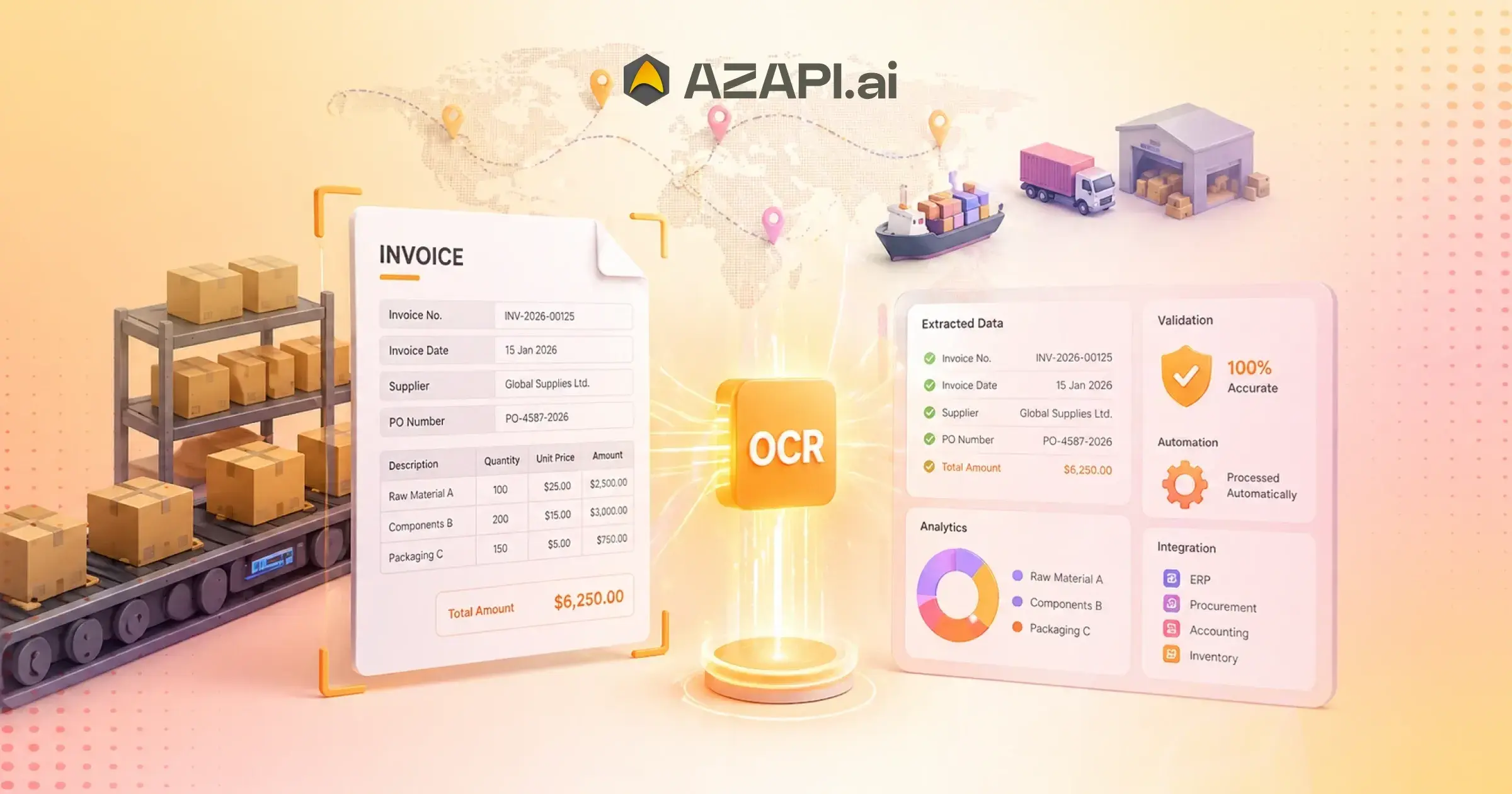 Invoice Workflow Automation API for Supply Chain Management