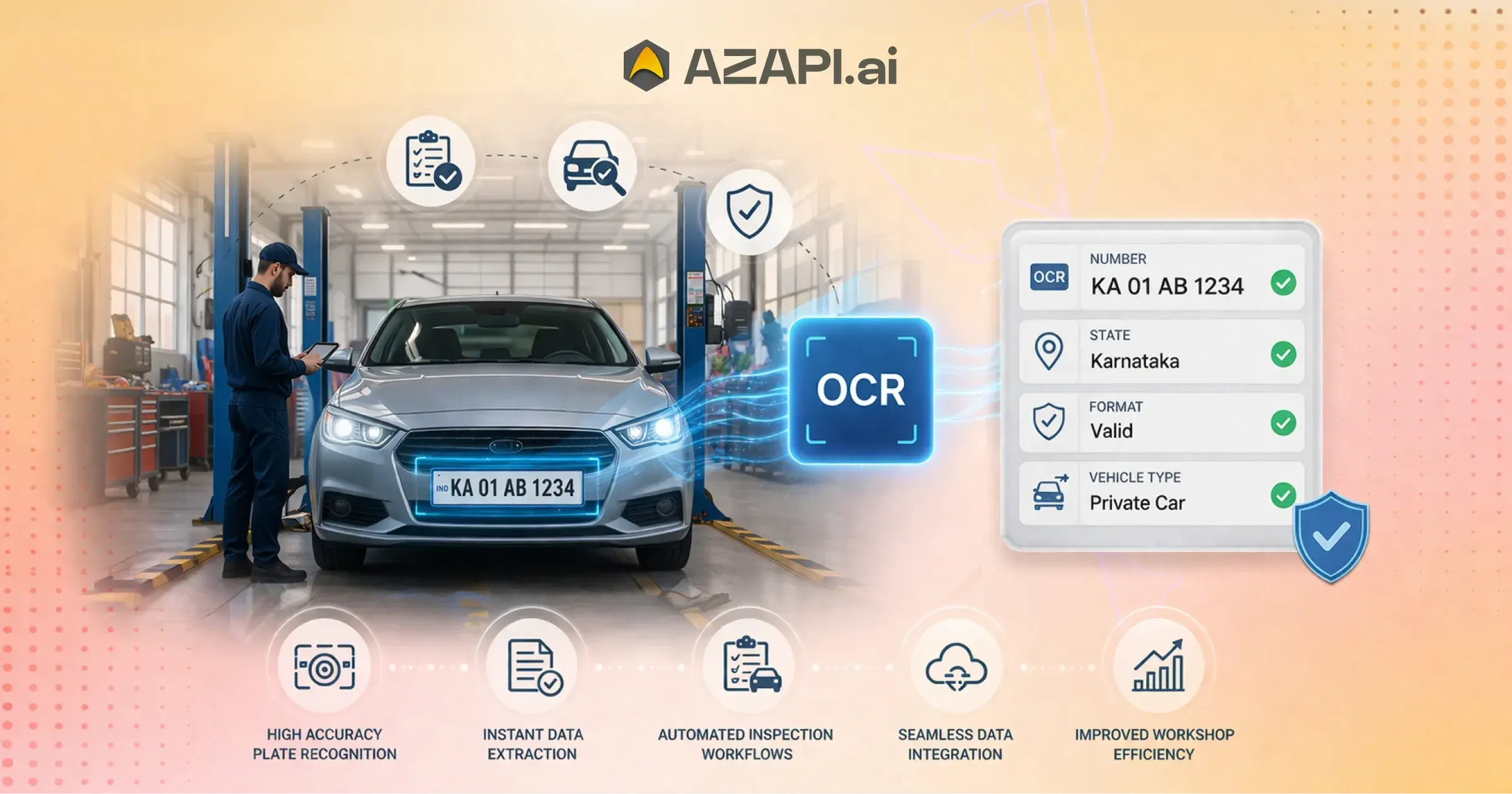 best ocr api for vehicle inspection services