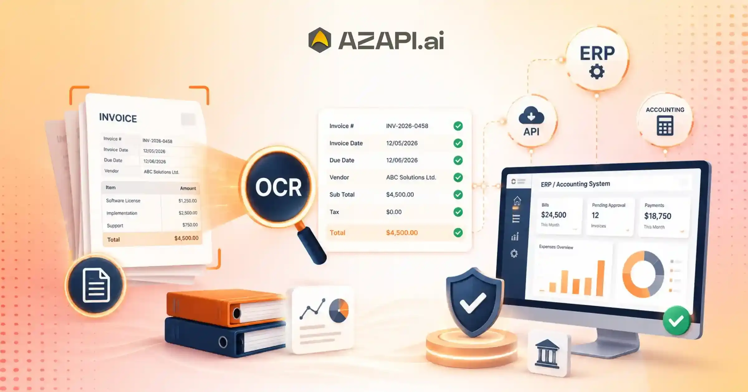 OCR Data Extraction API for Invoice Processing