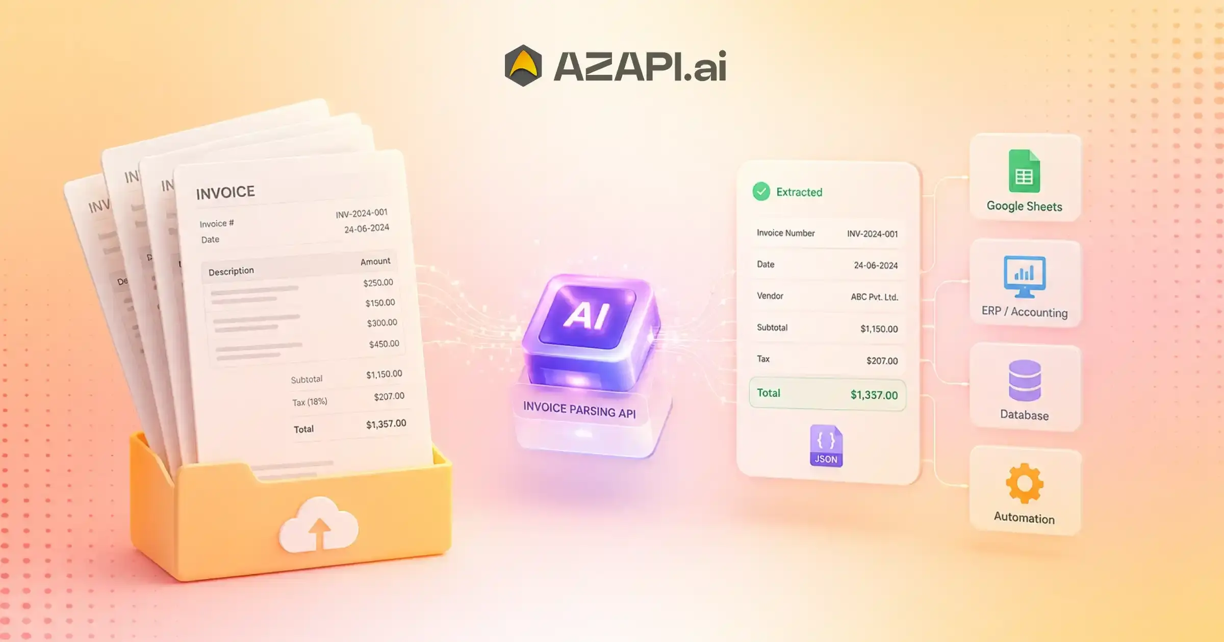 ai invoice parsing api