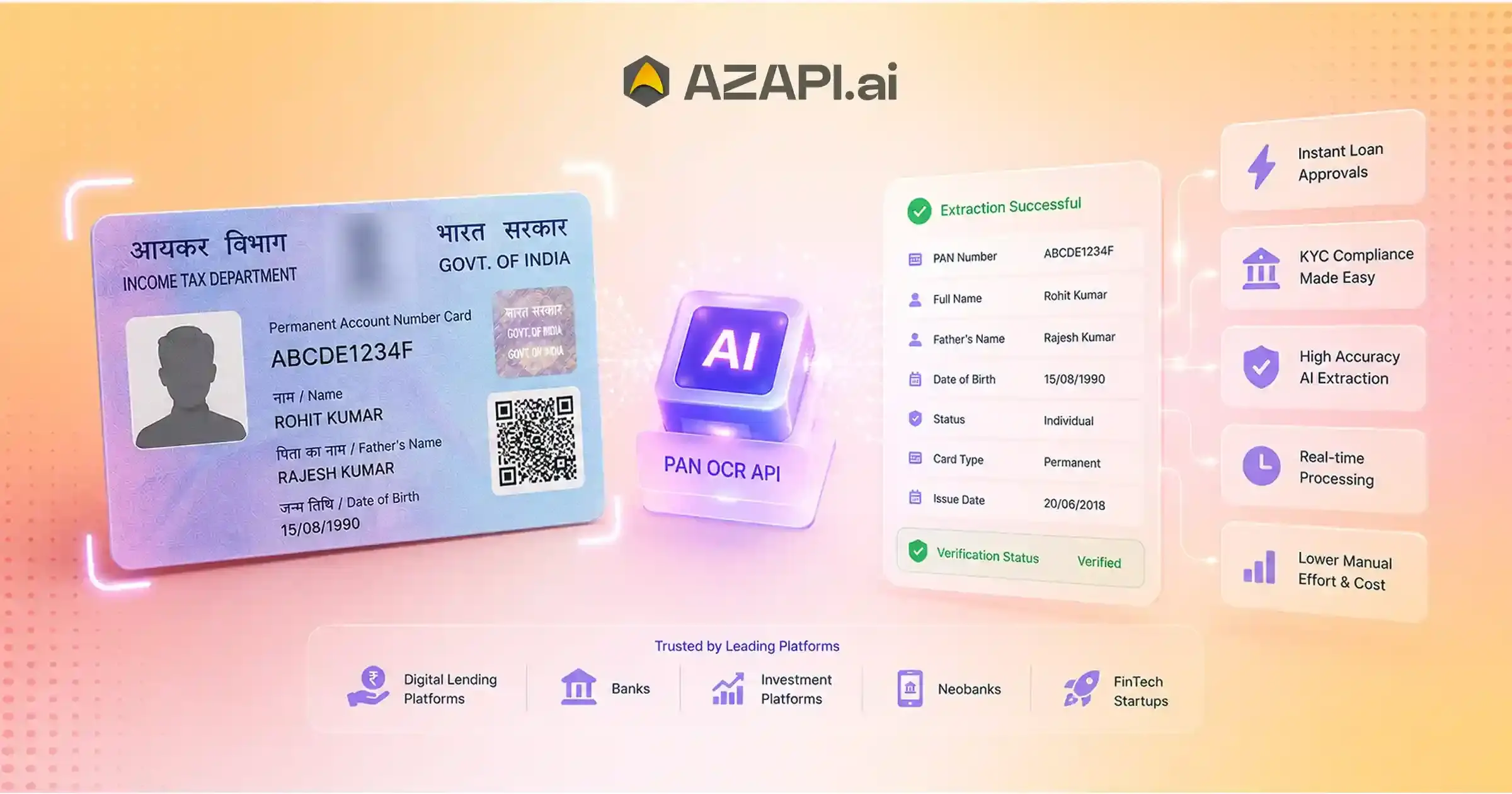pan card ocr api for fintech